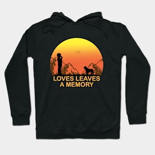 Loves Leaves A Memory - Vintage Dog Hoodie